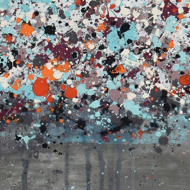 Original Abstract Landscape Painting by Lisa Carney