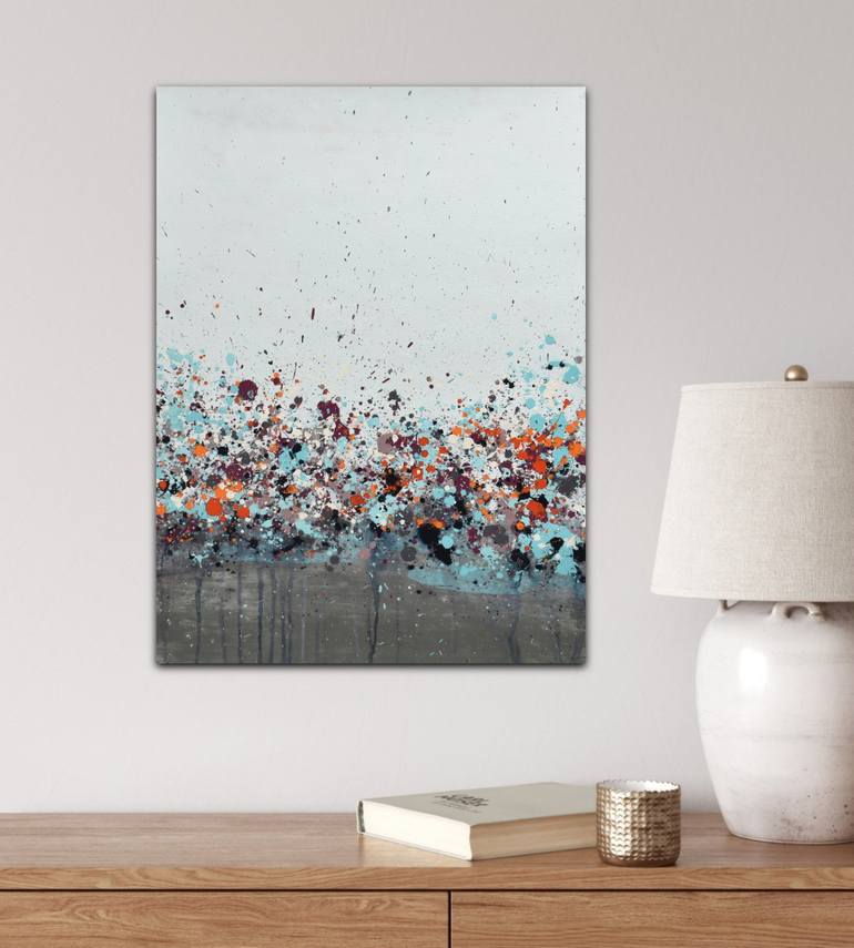 Original Abstract Landscape Painting by Lisa Carney