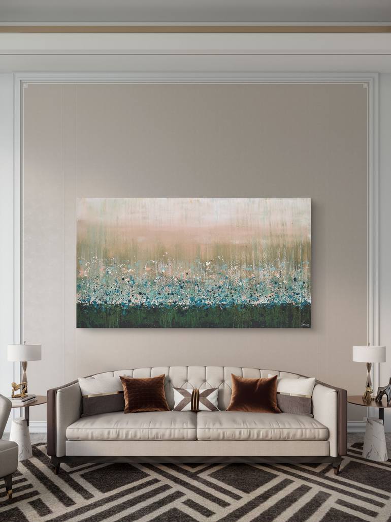 Original Contemporary Abstract Painting by Lisa Carney