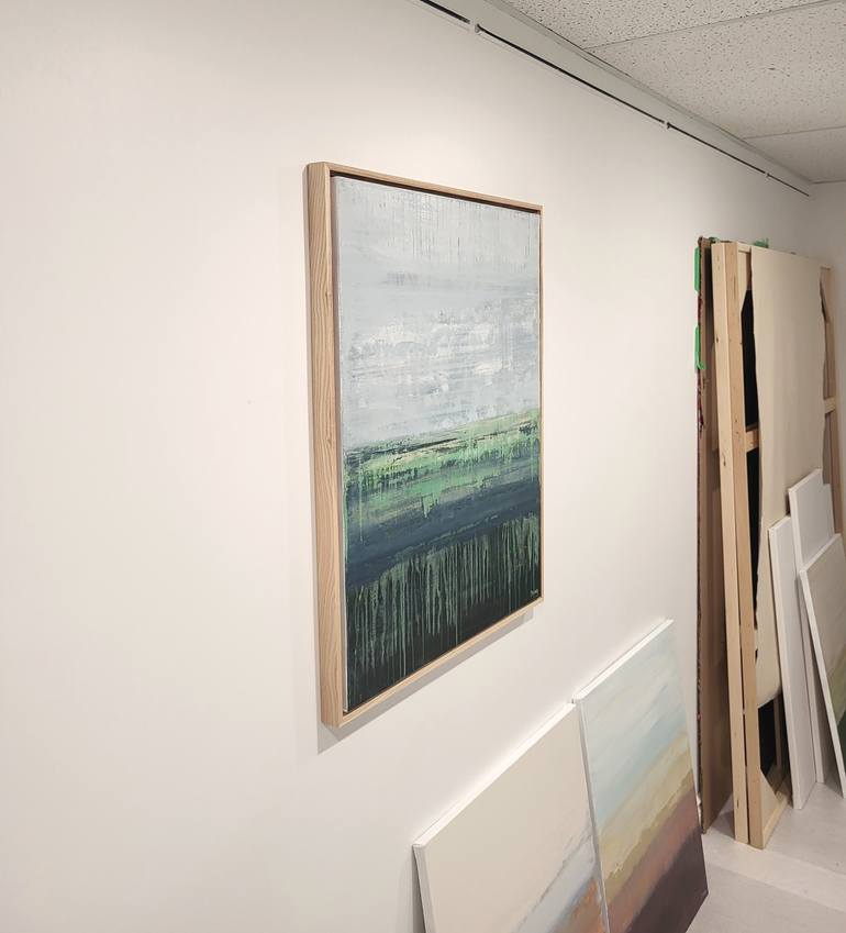 Original Color Field Painting Abstract Painting by Lisa Carney