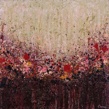 Print of Abstract Floral Paintings by Lisa Carney