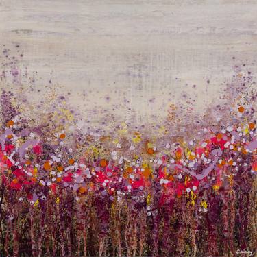 Print of Abstract Floral Paintings by Lisa Carney