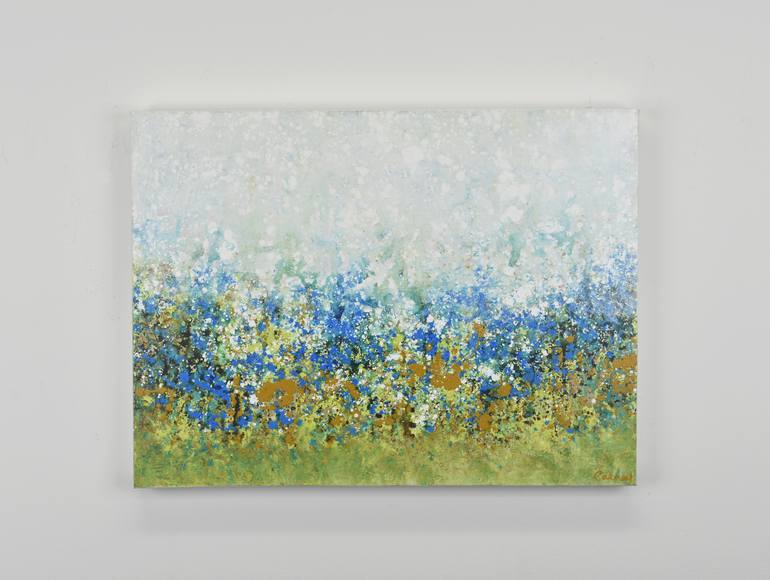 Original Abstract Nature Painting by Lisa Carney