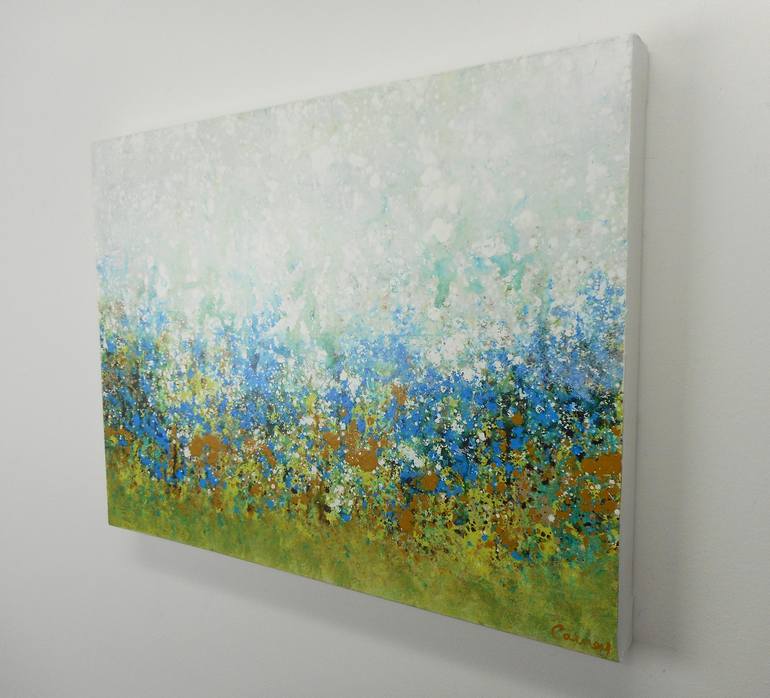 Original Abstract Nature Painting by Lisa Carney