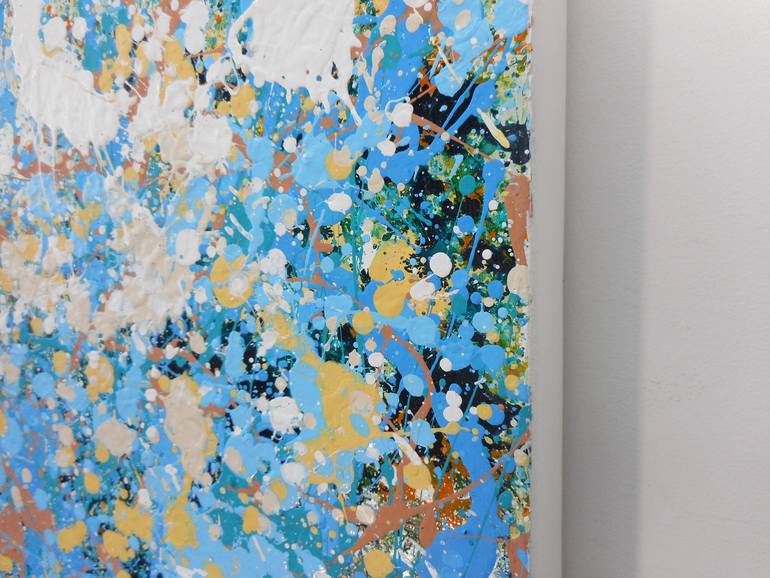 Original Abstract Landscape Painting by Lisa Carney