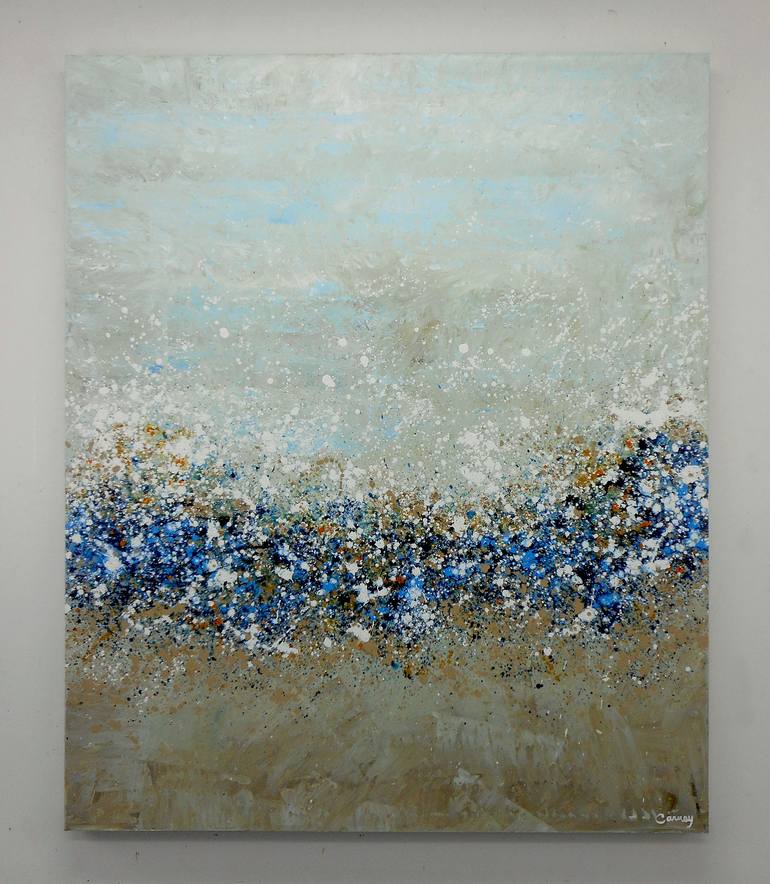 Original Abstract Landscape Painting by Lisa Carney