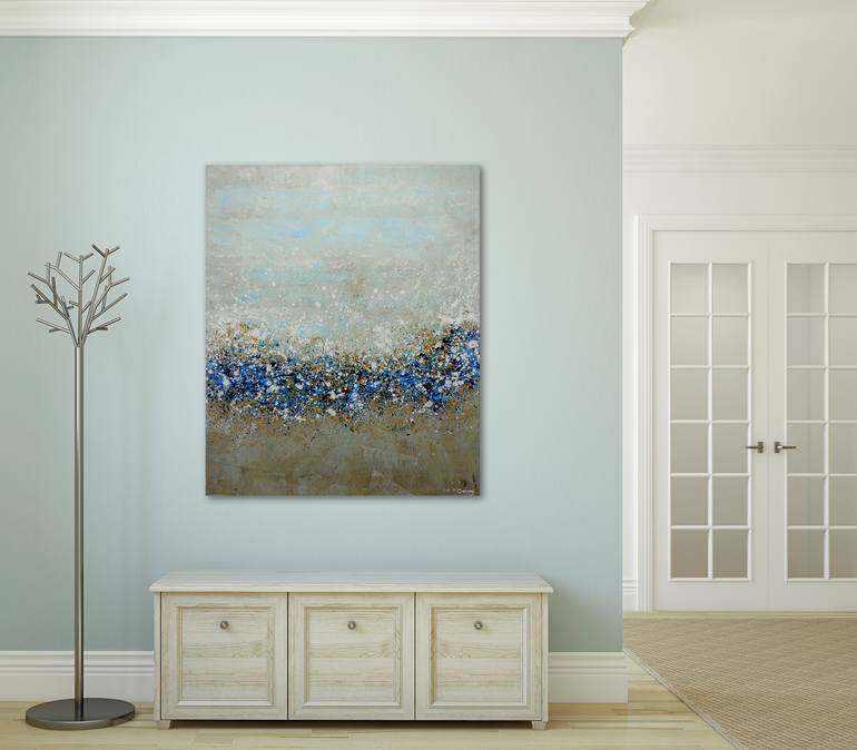 Original Abstract Landscape Painting by Lisa Carney