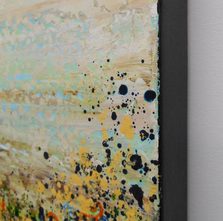 Original Impressionism Abstract Painting by Lisa Carney