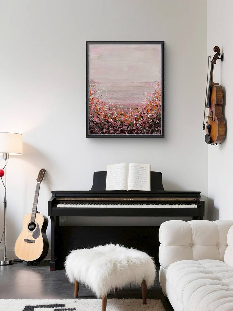 Original Abstract Landscape Painting by Lisa Carney