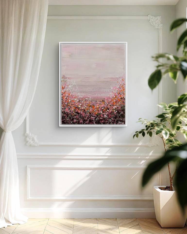 Original Abstract Landscape Painting by Lisa Carney