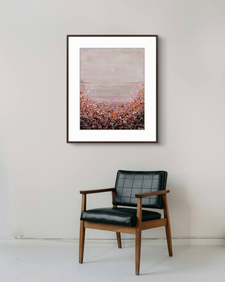 Original Abstract Landscape Painting by Lisa Carney