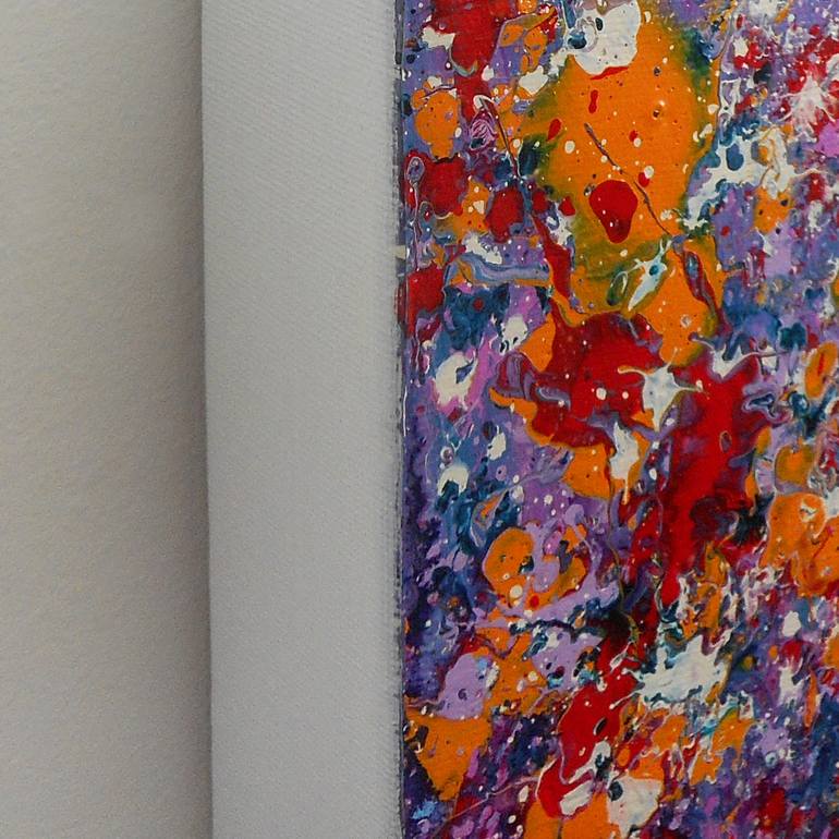 Original Impressionism Abstract Painting by Lisa Carney