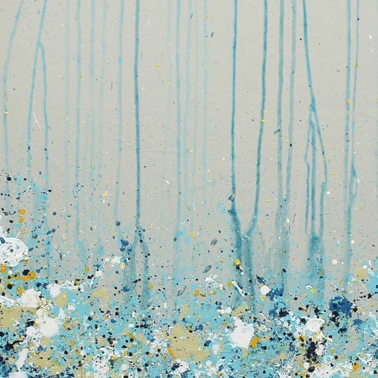 Original Abstract Expressionism Abstract Painting by Lisa Carney