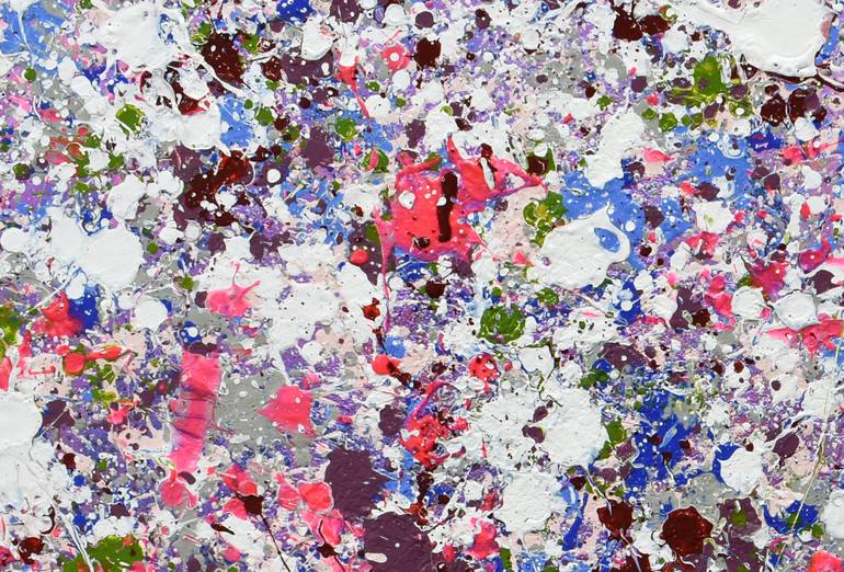 Original Abstract Expressionism Abstract Painting by Lisa Carney