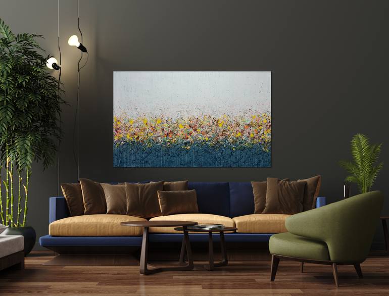 Original Abstract Expressionism Abstract Painting by Lisa Carney