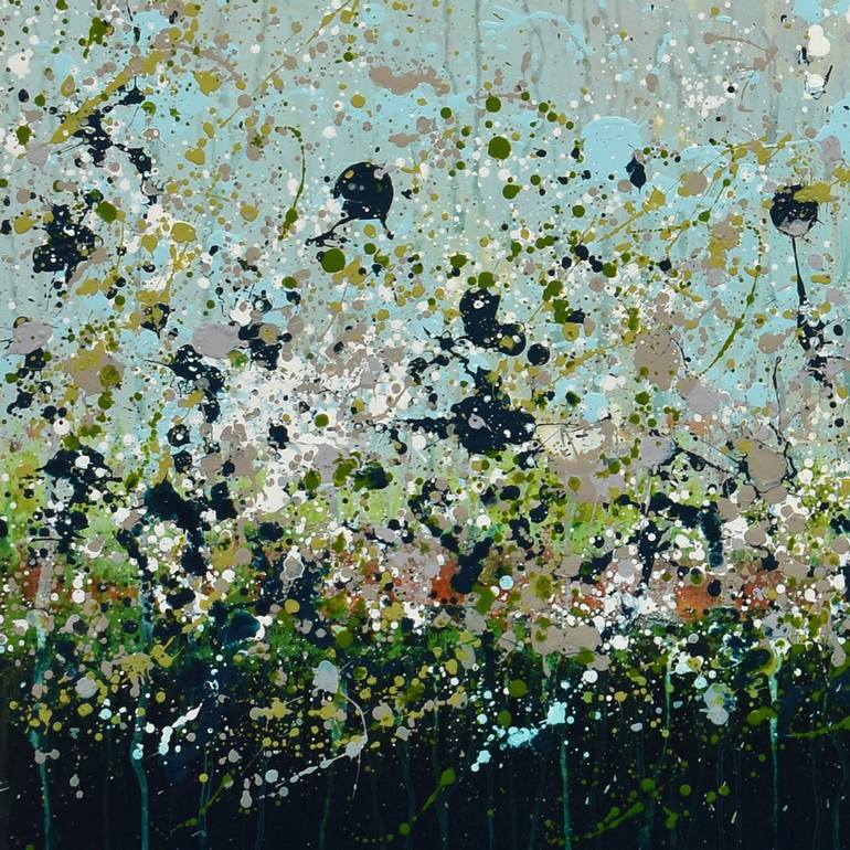 Original Abstract Landscape Painting by Lisa Carney
