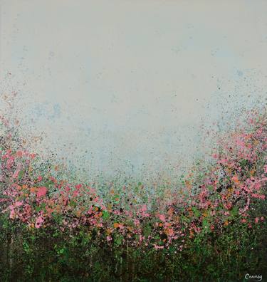 Print of Abstract Floral Paintings by Lisa Carney