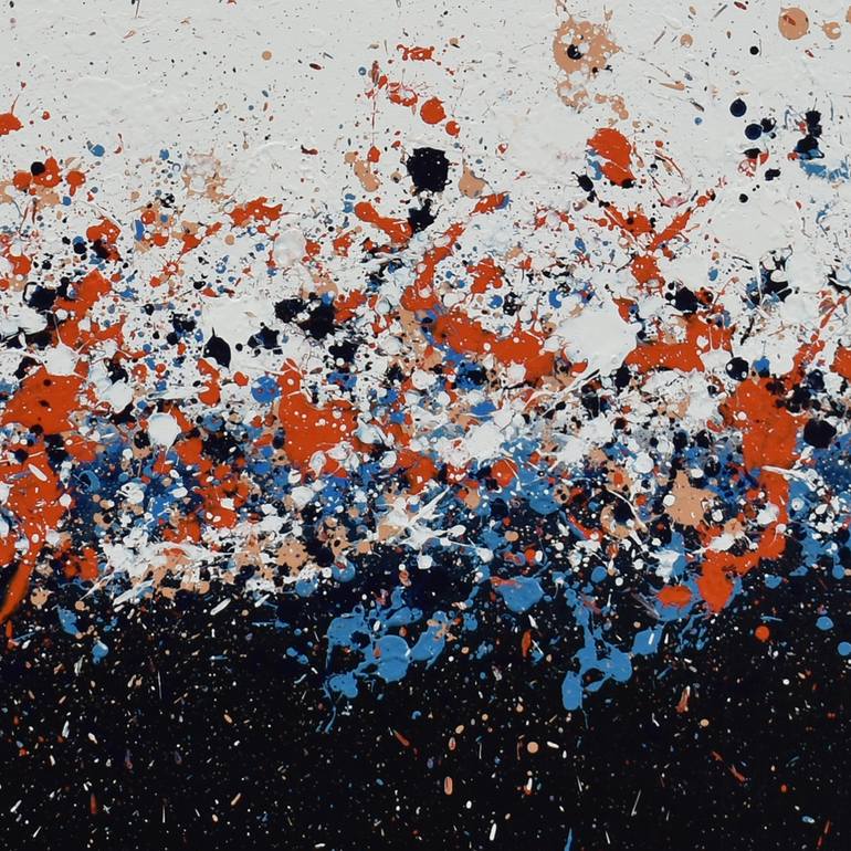 Original Abstract Expressionism Abstract Painting by Lisa Carney