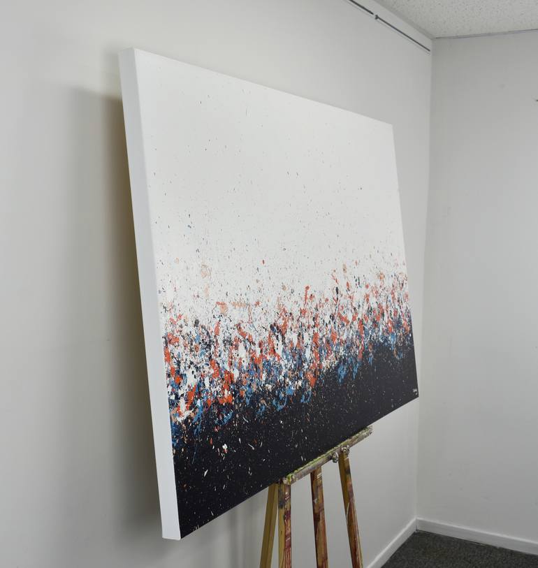 Original Abstract Expressionism Abstract Painting by Lisa Carney