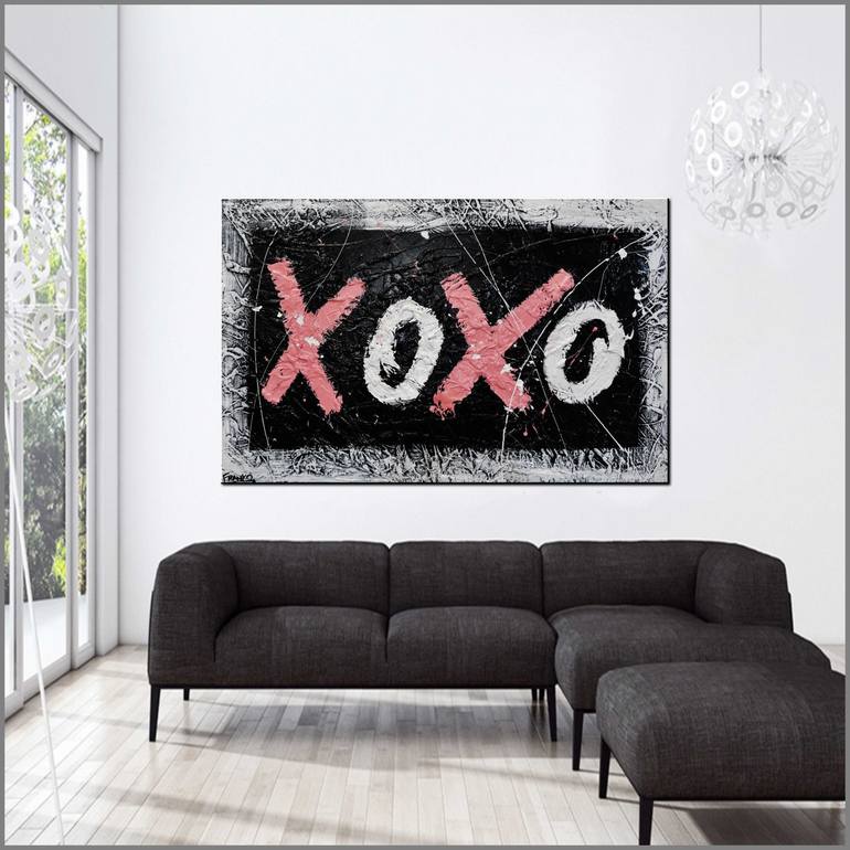 Original Pop Art Abstract Painting by Franko 