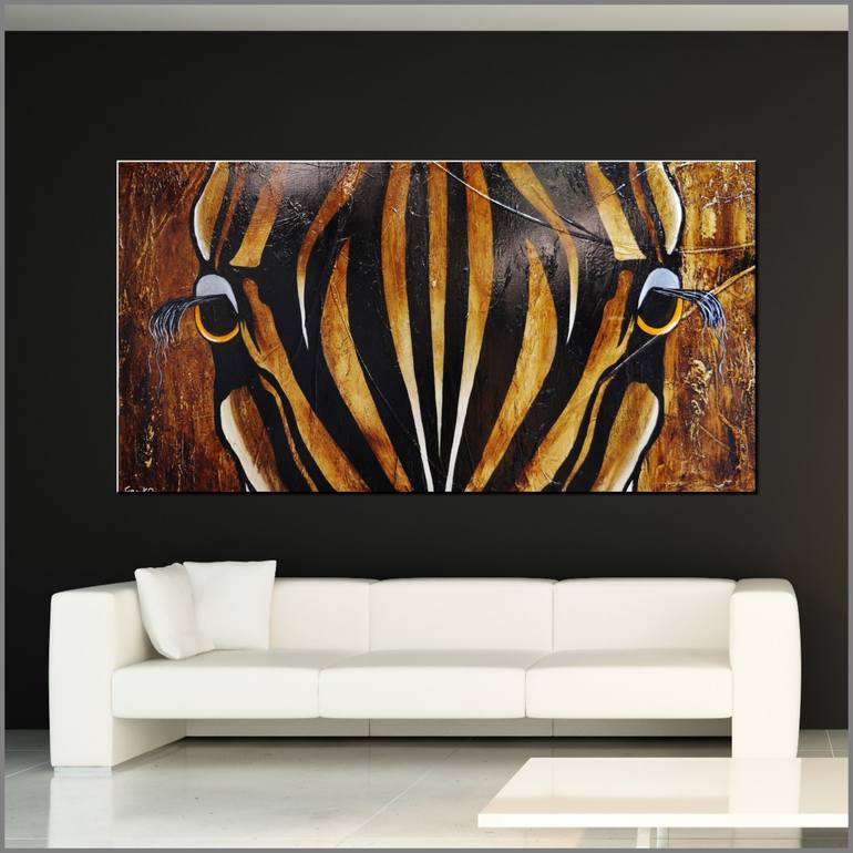 Original Modern Animal Painting by Franko 