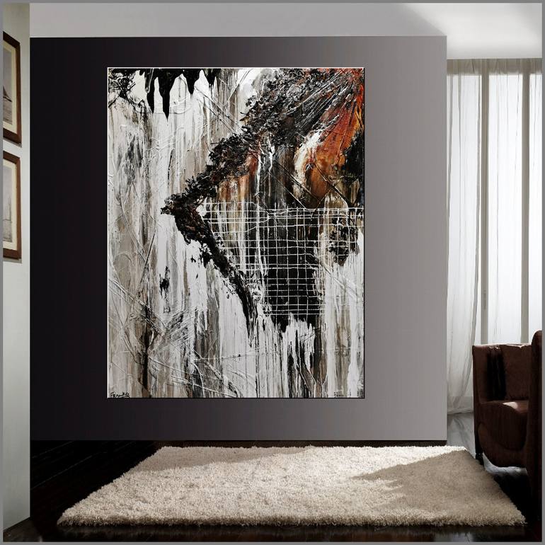 Original Modern Abstract Painting by Franko 