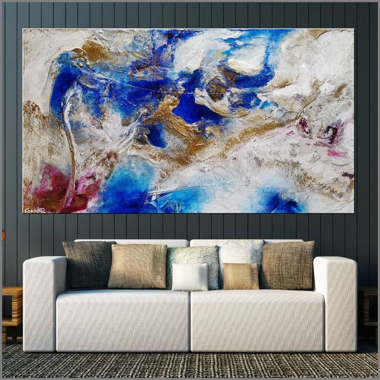 Original Conceptual Abstract Painting by Franko 