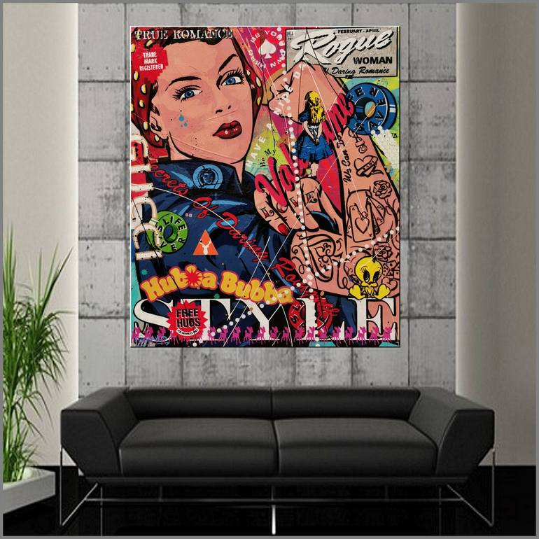 Original Modern Pop Culture/Celebrity Painting by Franko 