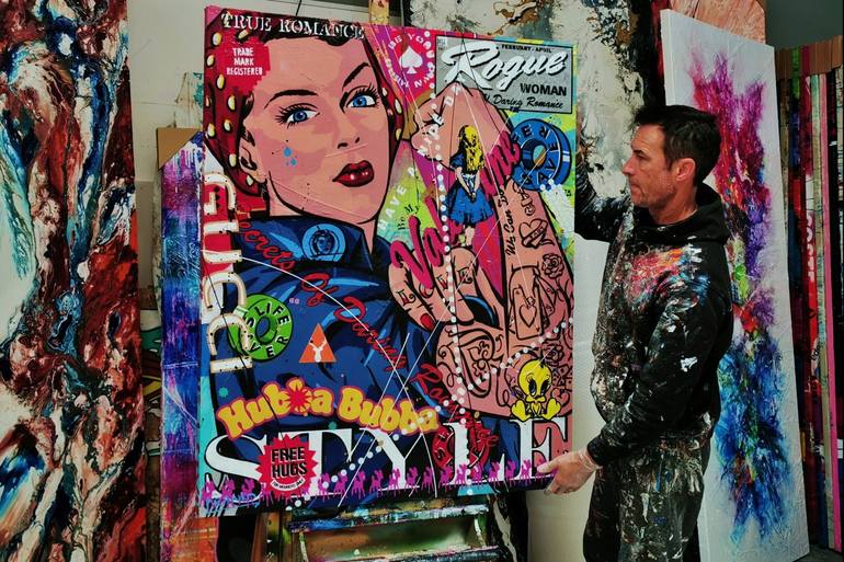 Original Modern Pop Culture/Celebrity Painting by Franko 