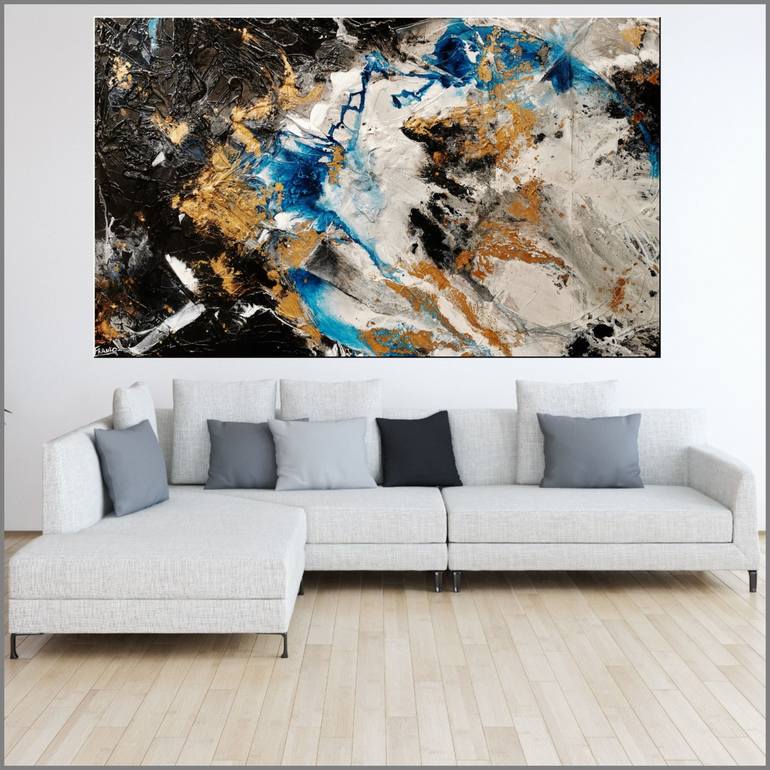 Original Expressionism Abstract Painting by Franko 