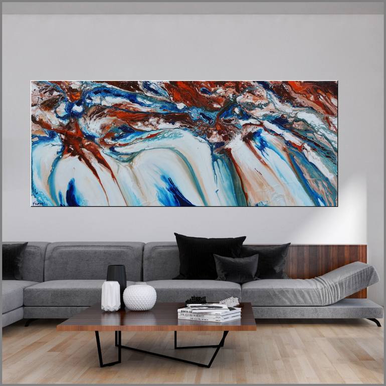 Original Modern Abstract Painting by Franko 