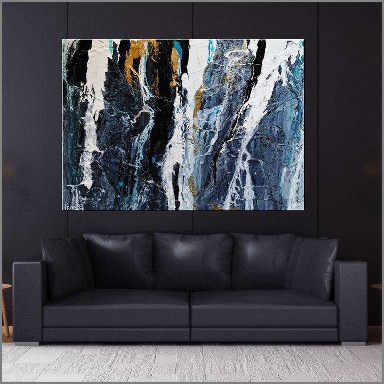 Original Modern Abstract Painting by Franko 