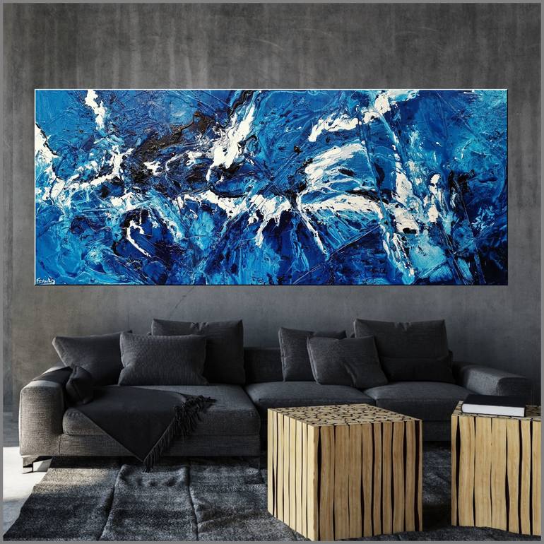 Original Modern Abstract Painting by Franko 