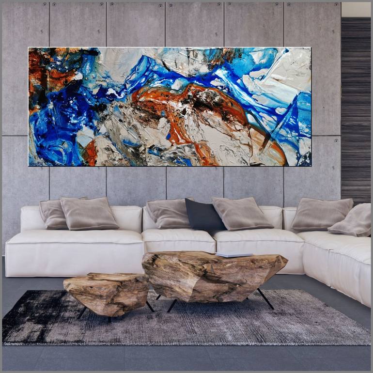 Original Modern Abstract Painting by Franko 