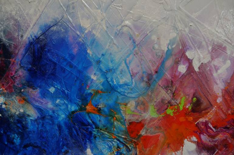 Original Abstract Expressionism Abstract Painting by Franko 