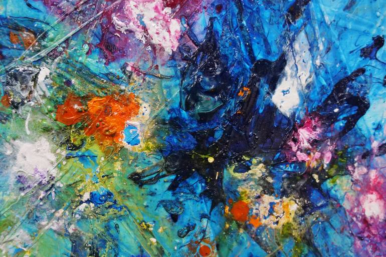Original Expressionism Abstract Painting by Franko 