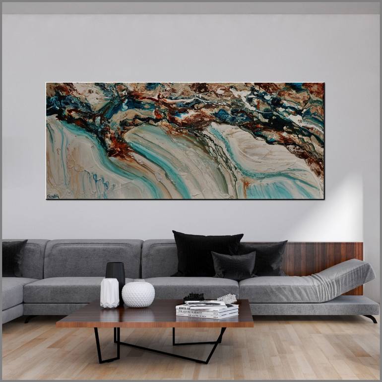 Original Modern Abstract Painting by Franko 