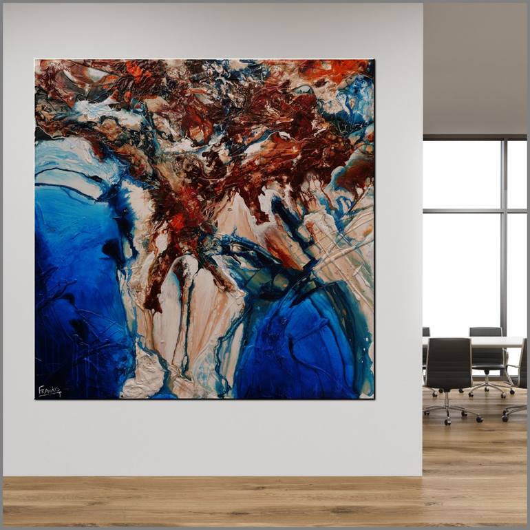 Original Modern Abstract Painting by Franko 