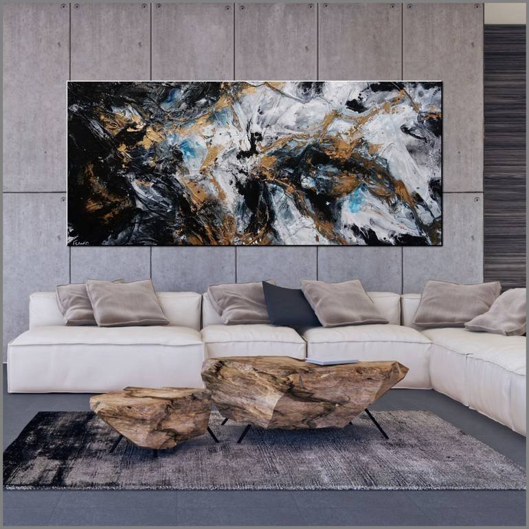 Original Modern Abstract Painting by Franko 