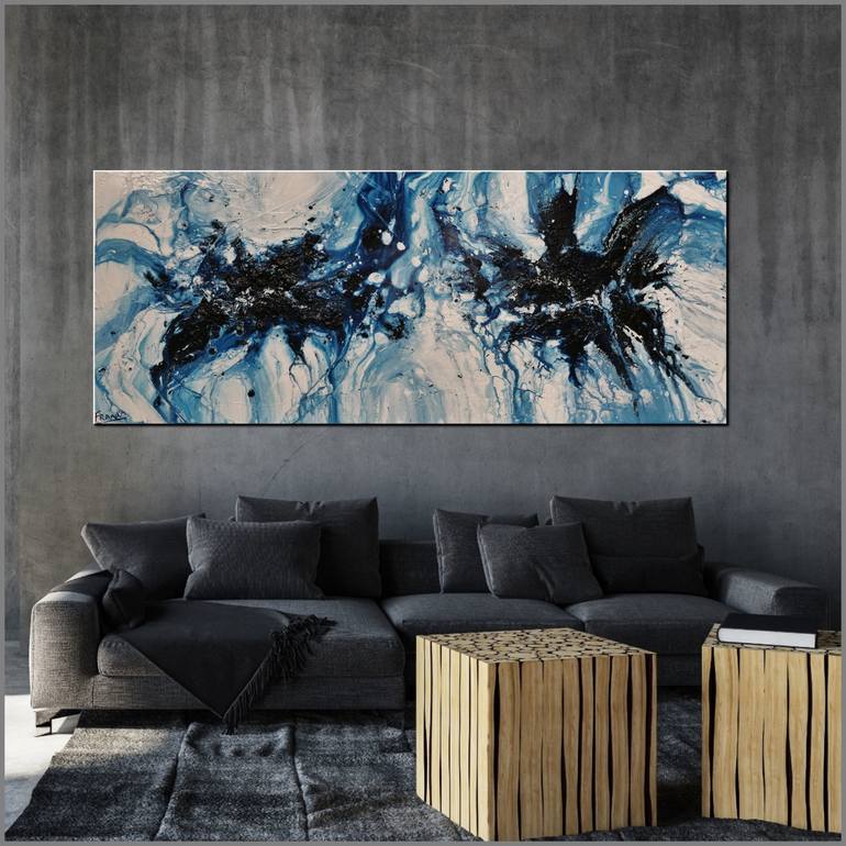 Original Modern Abstract Painting by Franko 