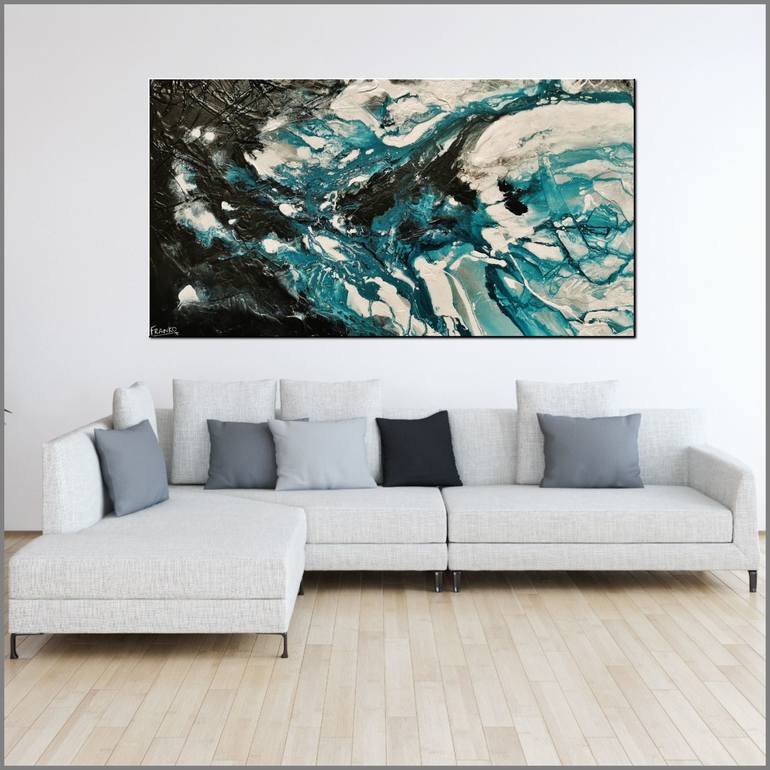 Original Modern Abstract Painting by Franko 