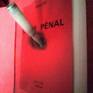 Installation
A Red Penal code
ink and paper
stopping a Bullet