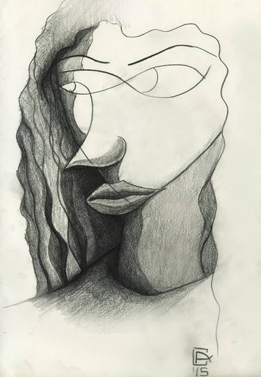 Original Abstract Women Drawings by Alex Chiapparelli