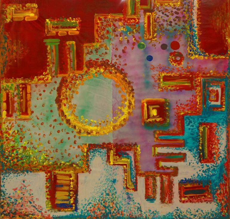 Original Abstract Painting by Marina Davidova