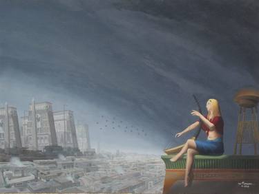 Print of Cities Paintings by Marwan gamal