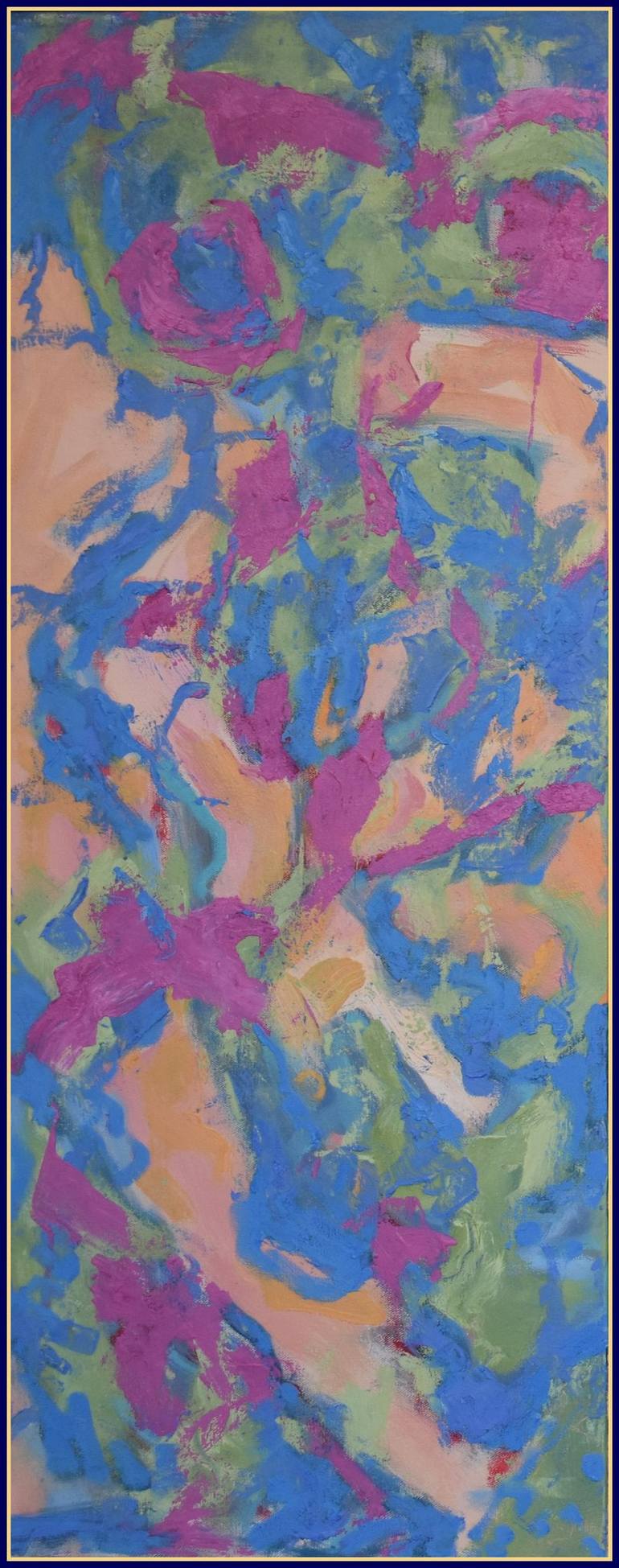 Original Abstract Expressionism Abstract Painting by George Brinner