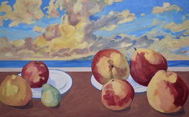 Original Expressionism Still Life Paintings by George Brinner