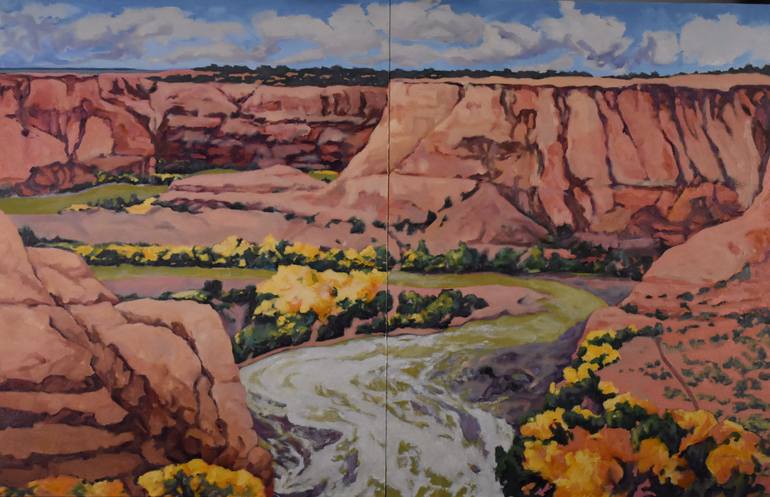 Original Contemporary Landscape Painting by George Brinner