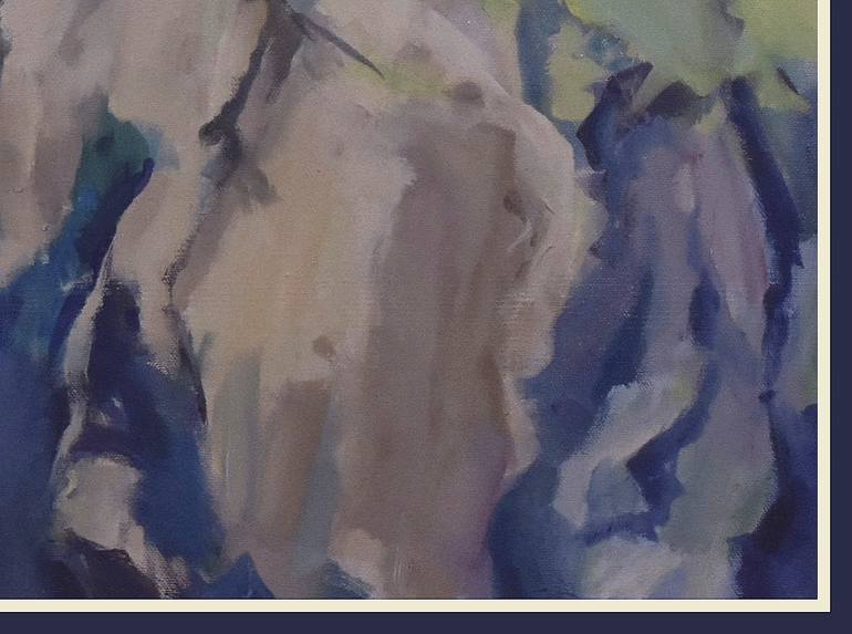 Original Abstract Expressionism Landscape Painting by George Brinner