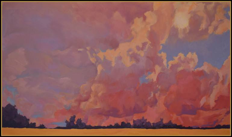 Original Expressionism Landscape Painting by George Brinner